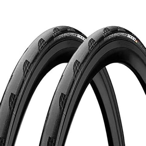 Continental Grand Prix 5000 Folding Road Tyre Pack Black 2 Units