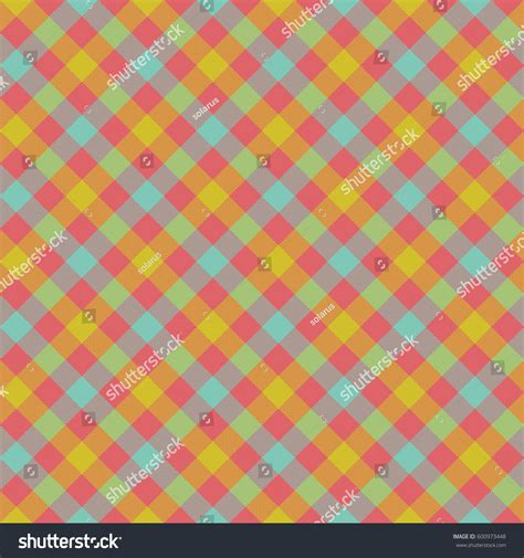 Check Plaid Fabric Texture Seamless Pattern Stock Vector Royalty Free