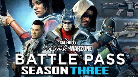 Call Of Duty Warzone Everything In The Season 3 Battle Pass Black