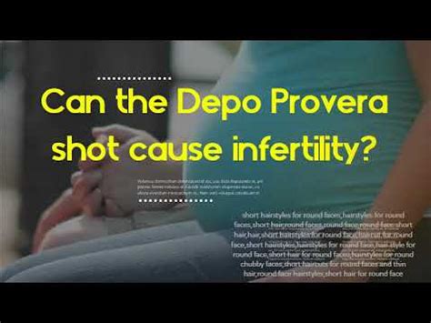 Can The Depo Provera Shot Cause Infertility How Can I Get Pregnant After Depo YouTube