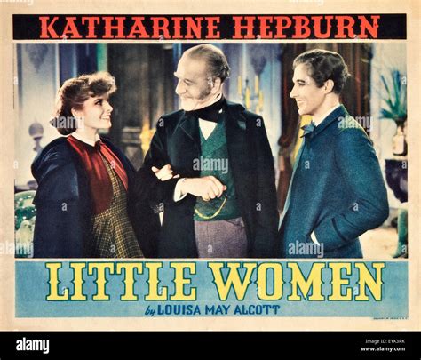 Little Women Katharine Hepburn 1933 Movie Poster Fotografías E Imágenes