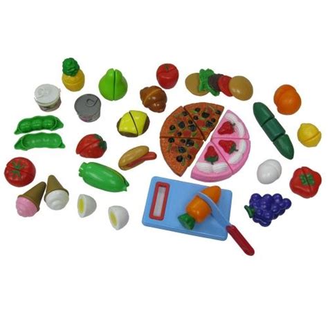 Just Like Home Slice And Play Food Set Play Food Set Toy Store Toys