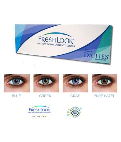 Alcon Freshlook One Day10 Lens Pack Daily Disposable Colored Lenses With Spherical Power Buy