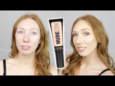 Nudestix Tinted Cover Foundation Hour Wear Test On Oily Skin