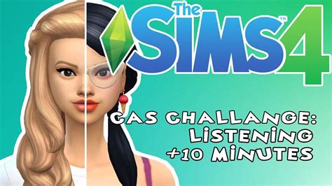 The Sims 4 Pl Listening 10 Minutes Cas Challenge W Gamerspace