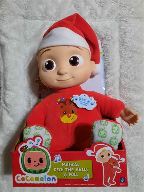 Cocomelon Christmas Jj Doll Hobbies And Toys Toys And Games On Carousell
