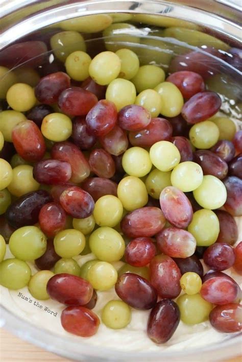 Grape Salad Nums The Word Grape Salad Recipe Fruit Salad Recipes