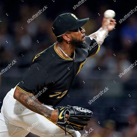 Pittsburgh Pirates Relief Pitcher Felipe Vazquez Editorial Stock Photo