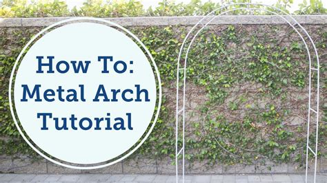 How To Decorative Arch Instructions Youtube