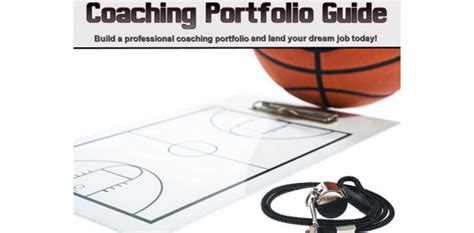 Coaching Profiolo Template Strategic Plan Portfolio Presentation