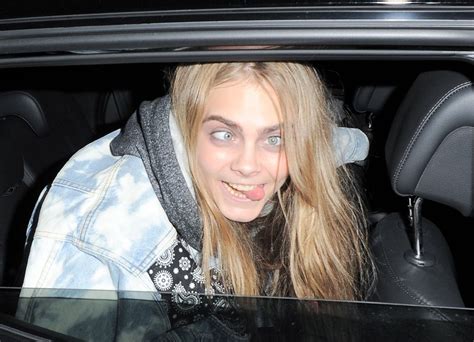 Cara Delevingne Makes Falling Look Cool At The Gq Man Of The Year