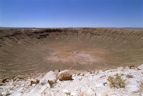 View Of Barringer Crater Arizona Usa Photograph By John Sanford Pixels