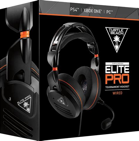 Best Buy Turtle Beach Elite Pro Pc Edition Wired Dts Channel