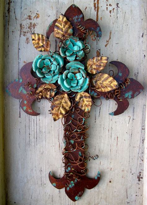 We did not find results for: Cross Wall Hanging Decor - Decorative Cross - Large Rusty Wall Cross - Fleur de lis - Patina ...