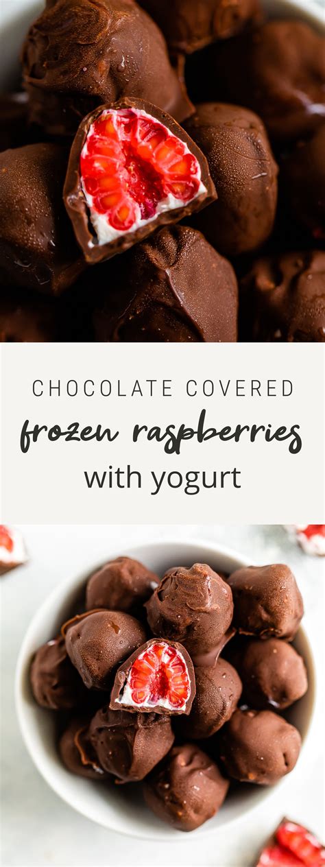 Chocolate Covered Frozen Raspberries Recipe Food Processor Recipes