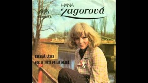 1993 the best of (2cd). Hana Zagorová - Noc je ještě příliš mladá - YouTube