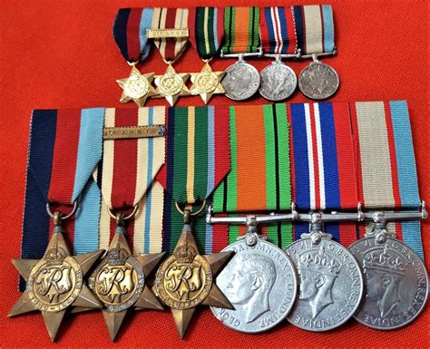 Sold At Auction Ww2 Australian Group Of Medals To Bombardier Ja