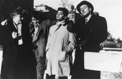 From Left Hal Chase Jack Kerouac Allen Ginsberg And William