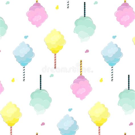 Pink Blue Cotton Candy Stock Illustrations 1579 Pink Blue Cotton