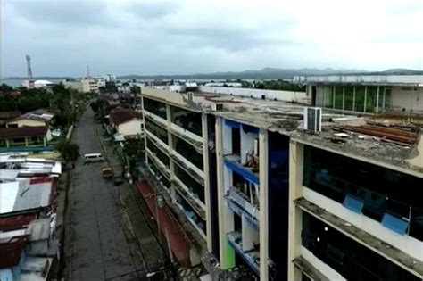 Watch Drone Captures Aftermath Of Surigao Quake Abs Cbn News