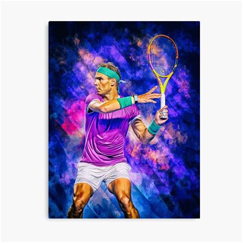 Rafael Nadal Plays Forehand Acapulco 2022 Digital Artwork Print Wall