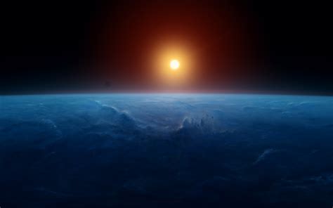 Sunrise Horizon Earth 4k 8k 4k Wallpaper