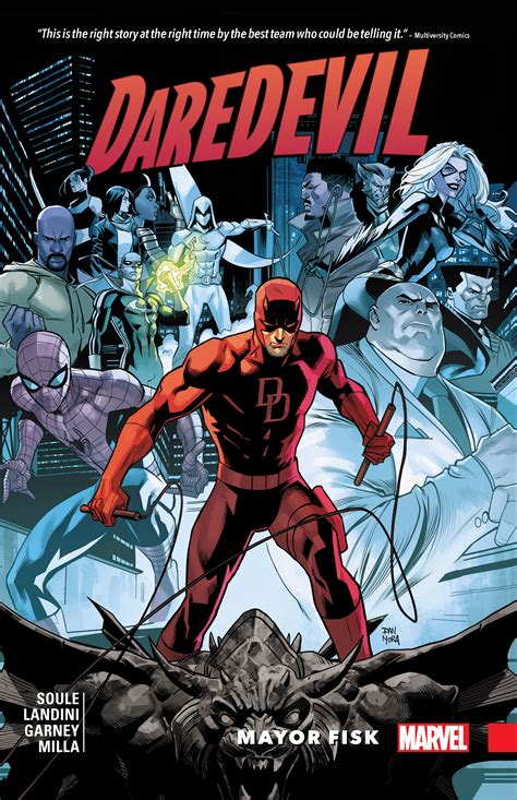 Daredevil Back In Black Vol 6 Mayor Fisk Trade Paperback Comic