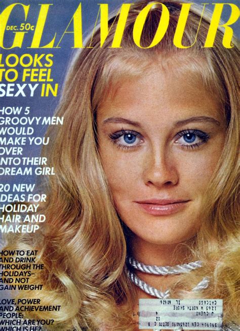 cybil shepherd glamour dec 1969 age 19 glamour magazine cover glamour magazine cybill