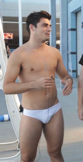 Chris Mears Bulging In Tiny White Speedos Is Our New Favourite Thing