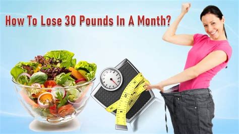 How To Lose 30 Pounds In A Month Diet Plan For 30 Days