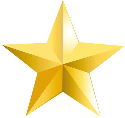 Download Gold Star Png Image For Free