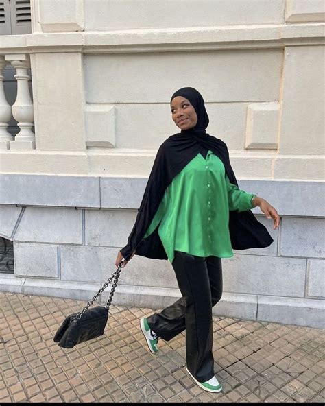 Zara Drip Outfit Vert In 2023 Outfits Modest Outfits Hijabi Style
