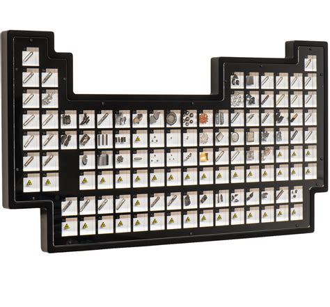 Periodic Table Displays With Real Elements 118displays