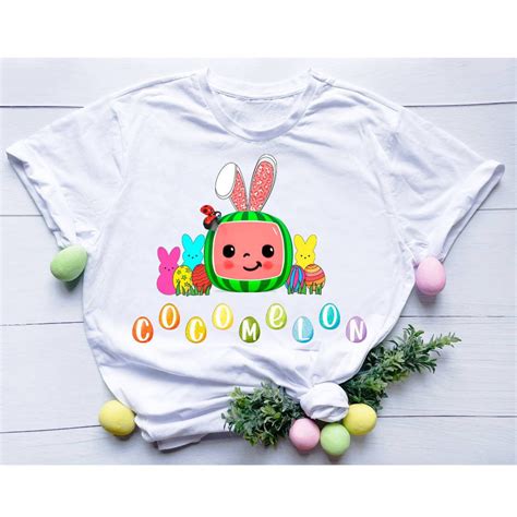 Cocomelon Easter Png Sublimation Designs Cocomelon Bunny Png Etsy