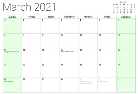 Printable Calendar With Notes 2021 Free Printable 2021 Floral