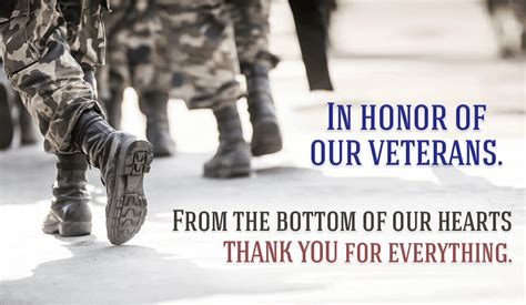Lets Honor Our Veterans Not Just Today But Every Day Ecard Free