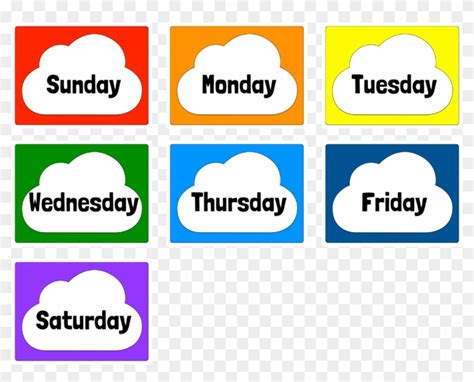 Days Of The Week Clipart