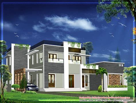 Latest Kerala Home Design At 2012 Sqft