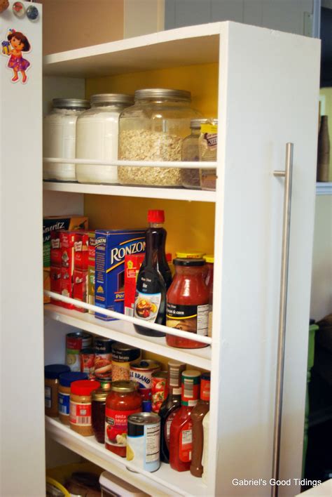 Once you get the hang of it, you can also create similar cabinets for bathrooms, a utility room, a garage, a workshop and more. Build Your Own Pantry - The Happy Housewife™ :: Home Management