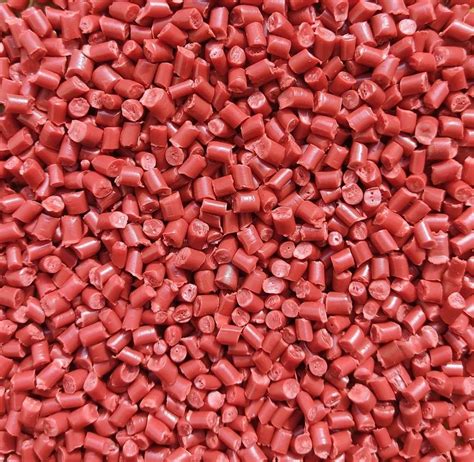 Red 90 Hardness Thermoplastic Polyurethane Granules For Plastic