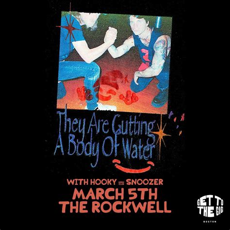 They Are Gutting A Body Of Water Hooky Snoozer The Rockwell Somerville 5 March 2023