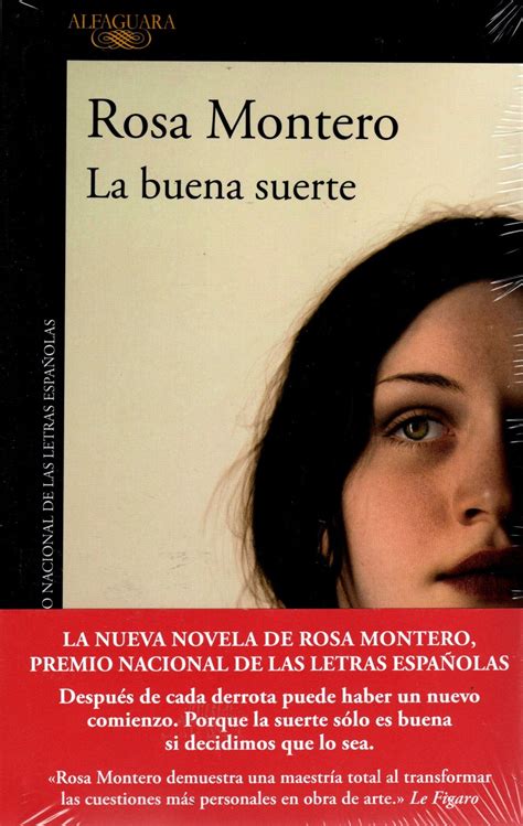 Libro Rosa Montero La Buena Suerte