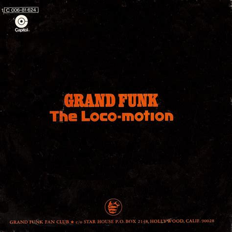 The Loco Motion Grand Funk Railroad アルバム