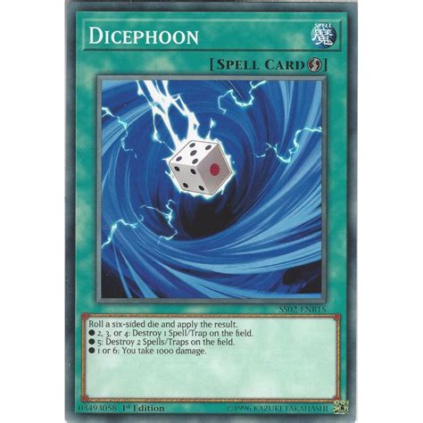 Yu Gi Oh Trading Card Game Dicephoon Ss02 Enb15 Speed Duel Common