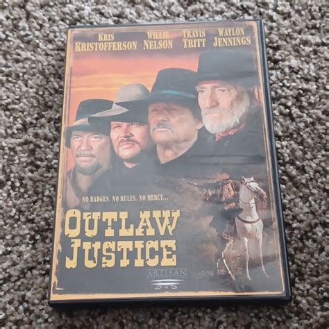Media Outlaw Justice Dvd Movie Kris Kristofferson Willie Nelson Poshmark