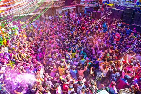 Holi Celebration Pushkar Editorial Stock Photo Stock Image Shutterstock