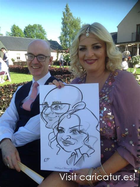 Coolbawn Quay Wedding Entertainment Live Guest Caricatures
