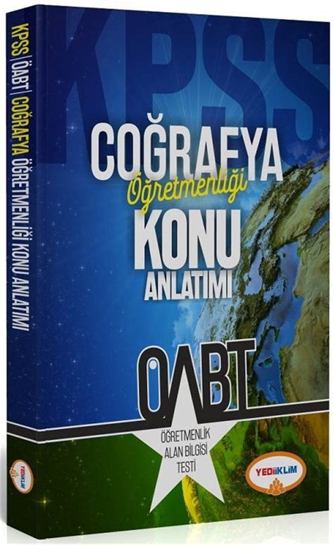 Check spelling or type a new query. Yediiklim Yayınları ÖABT Coğrafya Öğretmenliği Konu Anlatımlı