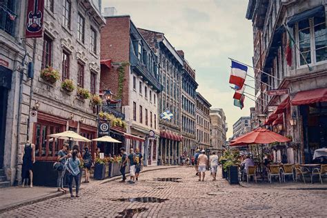 Cobblestone Streets In Old Montreal Photograph By Maria Angelica Maira