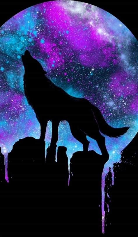 Awesome Wallpaper Galaxy Wolf Pictures Photos